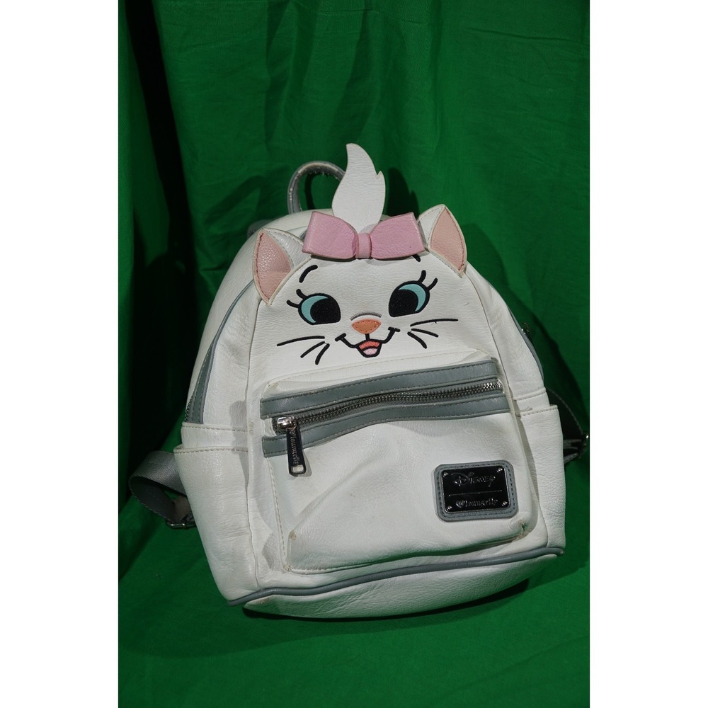 Loungefly Disney The Aristocats Marie Floral Mini Backpack Purse Bag